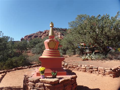 Aligned Stupas Amitabha Stupa And Peace Park Sedona Loving