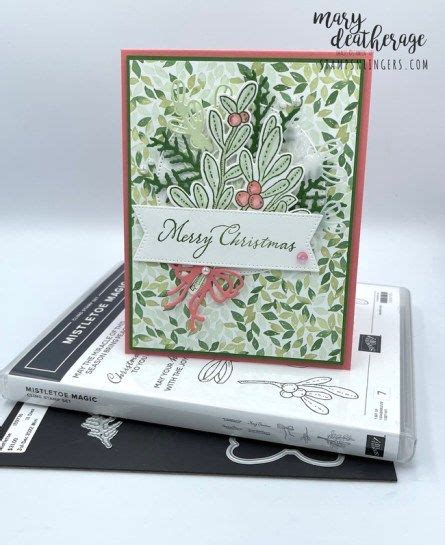 Stampin’ Up! Mistletoe Magic Painted Christmas Card | Stamps – n - Lingers in 2022 | Christmas ...