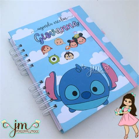 Agenda Escolar Tema Lilo E Stitch No Elo7 JM Personalizados 04