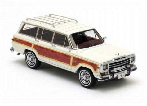 Neo Scale Models 143 Scale Jeep Wagoneer In White Jeep Wagoneer