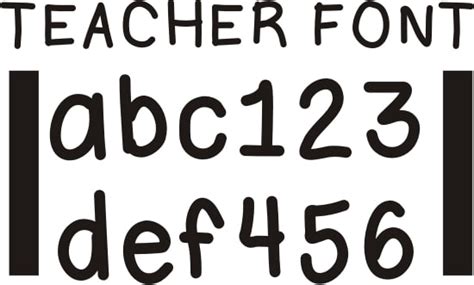 67 Free Fonts for Teachers - Teach Junkie