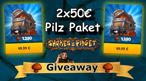 Shakes Fidget X Pilze Zu Gewinnen Giveaway Sfgame