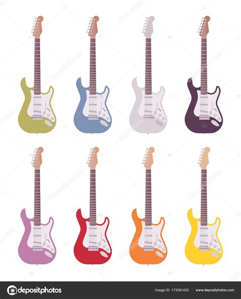 Colorful Electric Guitar