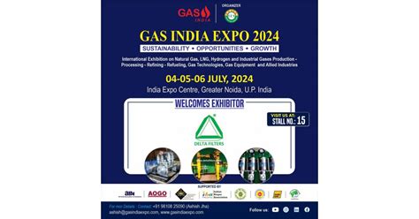 Delta Filters Confirms Its Participating In Gas Expo 2024