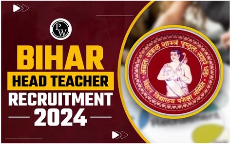 Bihar Head Teacher Recruitment 2024 For 40247 Posts