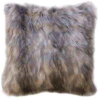 fur cushion mountain hare wilhelmina designs