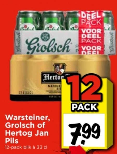 Warsteiner Blikje Bier Folder Aanbieding Bij Vomar Details