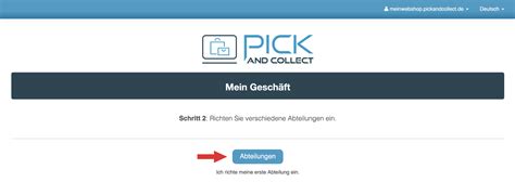 Pick And Collect Schnellstart Schritt F R Schritt Hilfe