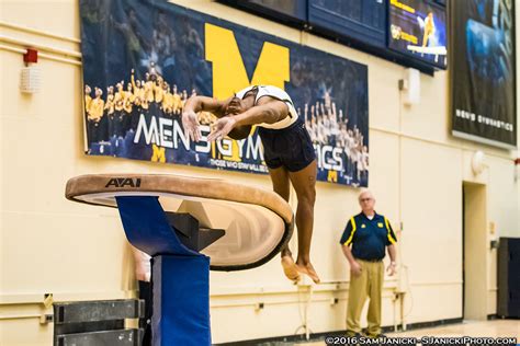 Vault Um Men S Gymnastics Vs Uic 3 26 16 Sjanickiphoto