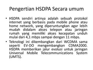 Tugas Kelompok Hsdpa Ppt