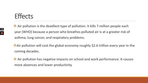 Air Pollution Definition Causes Effects And Solutions Youtube