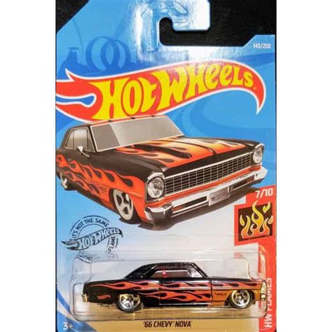 Hot Wheels Flames Chevy Nova Universo Hot Wheels