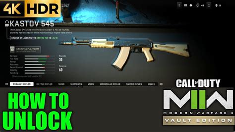 How To Unlock Kastov Mw Kastov How To Get Kastov Mw