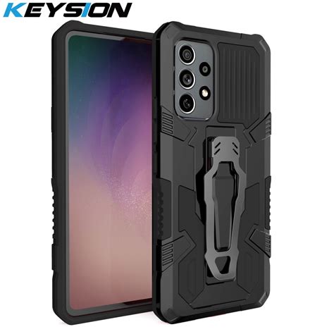 KEYSION Capa Armadura Anti Impacto Para Samsung A54 A34 A14 5G Metal