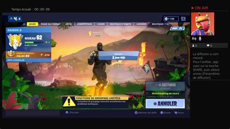 LIVE MATINAL FORTNITE FR YouTube