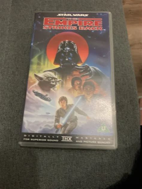 VHS TAPES OF Star Wars The Phantom Menace And The Empire Strikes Back