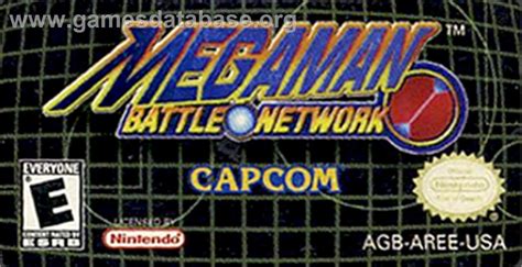 Mega Man Battle Network Nintendo Game Boy Advance Artwork