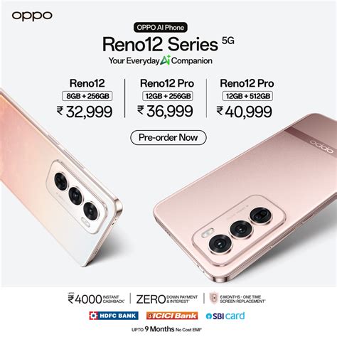 Oppo Reno12 5g And Reno12 Pro 5g With Mediatek Dimensity 7300 Energy Soc