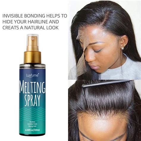 Bellezon Lace Wig Melting Spray Mist Wholesale Wig Adhesive Glue Lace Front Melt Super Hold