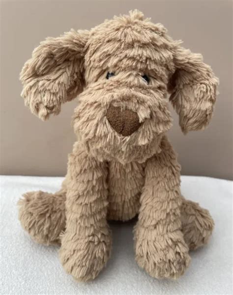 Jellycat Medium Fuddlewuddle Puppy Dog Soft Toy Baby Comforter Tan