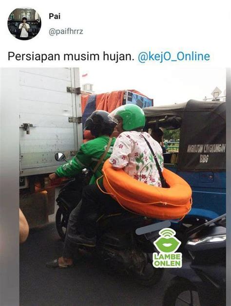 Potret Nyeleneh Driver Ojol Bawa Barang Bareng Penumpang Auto Jadi