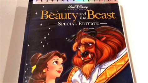 Beauty And The Beast Special Edition Walt Disney Vhs Movie