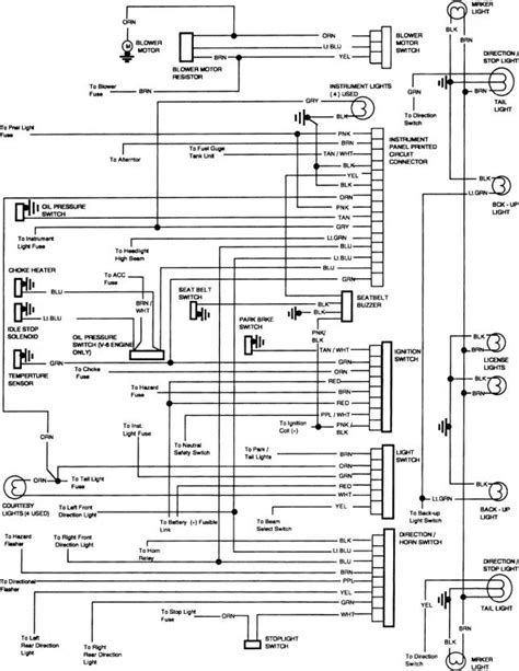 84 Chevy Truck Wiring Diagram