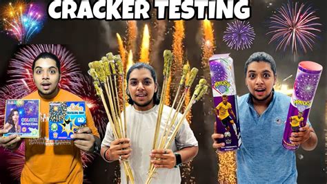 Testing Unique Crackers Diwali Biggest Stash Worth 17000 Crackers