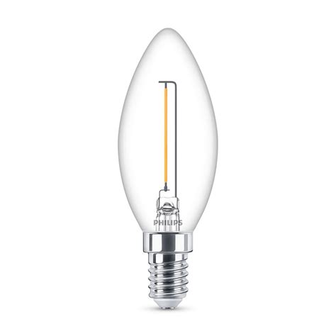 Philips Classic Candle Led Bulb E14 B35 1 4w Clear Lights Ie