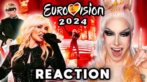 Nebulossa Zorra Live Spain Reacting To Eurovision Youtube