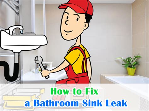 How To Fix A Bathroom Sink Leak House Garden