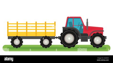 Pulling Plough Stock Vector Images Alamy