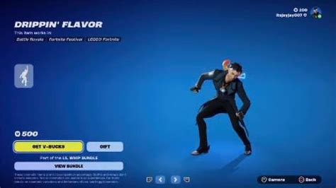 Fortnite Drippin Flavor Emote Youtube