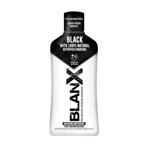 BlanX płyn do płukania jamy ustnej Black 500 ml Sklep EMPIK