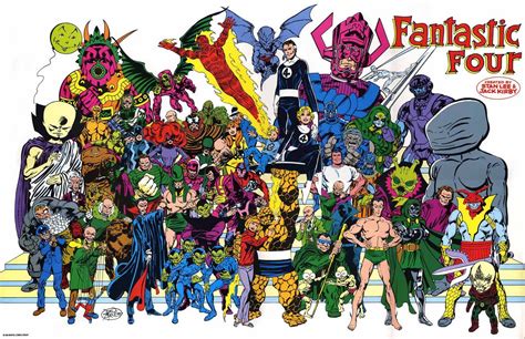 Marvel Comics Of The 1980s 1984 John Byrnes Fantastic Four Poster