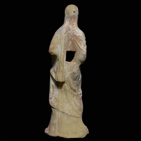 Hellenistic Terracotta Statuette Of A Woman From Canosa Christoph Bacher