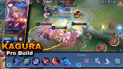 Kagura Insane Damage One Shot Build Top Build Mobile Legends