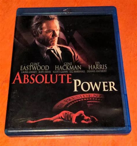 ABSOLUTE POWER BLU RAY Clint Eastwood Gene Hackman Ed Harris Castle