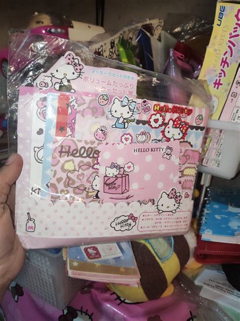 Hello Kitty Letter Set Hobbies And Toys Stationary And Craft Stationery And School Supplies On