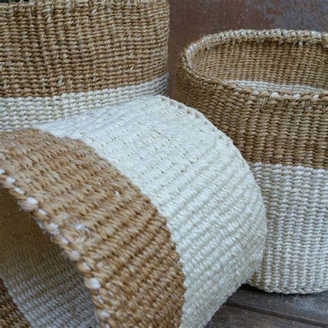 Savanna Hand Woven Baskets Kenyan Baskets African Baskets Etsy Uk