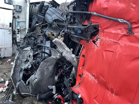 Wypadek Trzech Tir W Na Autostradzie A Gazeta Lubuska