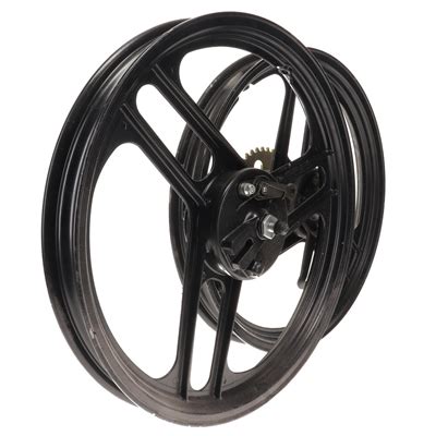 Nos Grimeca Razze Parallele Complete Front Wheel Black