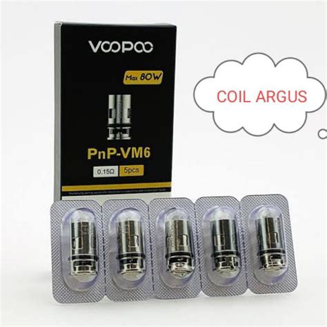 Jual CoiL Argus Pro Vinci X2 Drag X 80w 0 15 Pnp Vm6 Harga Satuan