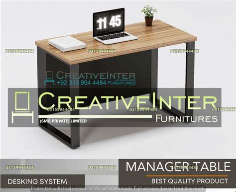 Managerial Office Table Creativeinter Furniture