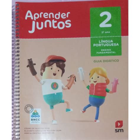 Livro Aprender Juntos L Ngua Portuguesa Ano Guia Did Tico