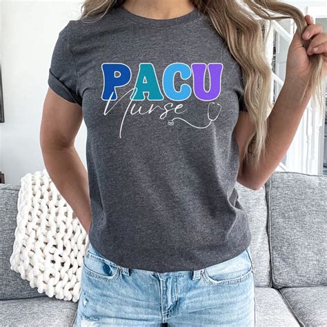 Pacu Squad Shirt Registered Nurse Shirt Pacu Nurse Shirt Etsy