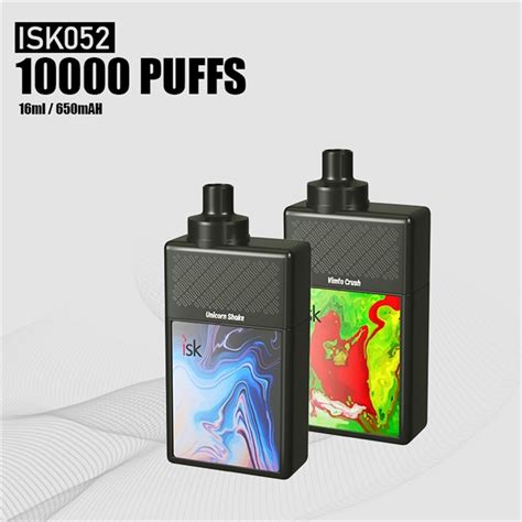 Isk Puffs Refillable Vape Pod Disposable With Replaceable