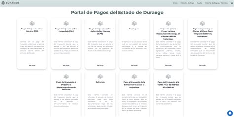 Adeudo vehicular Durango Consulta y Pago en línea 2025