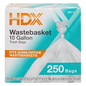 Reviews For HDX 8 Gal White Medium Trash Bag 200 Pack Pg 5 The