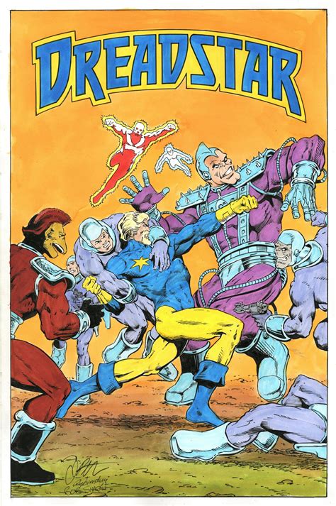 Dreadstar 16 Cover Recreation By Jim Starlin Joe Rubinstein In